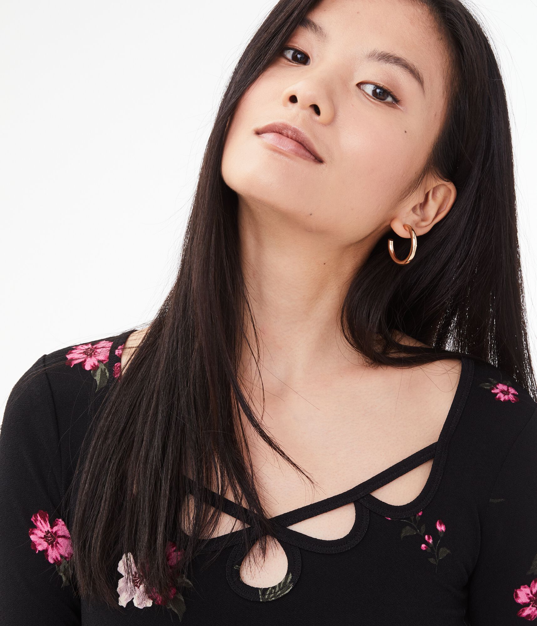 Seriously Soft Floral Skater Dress