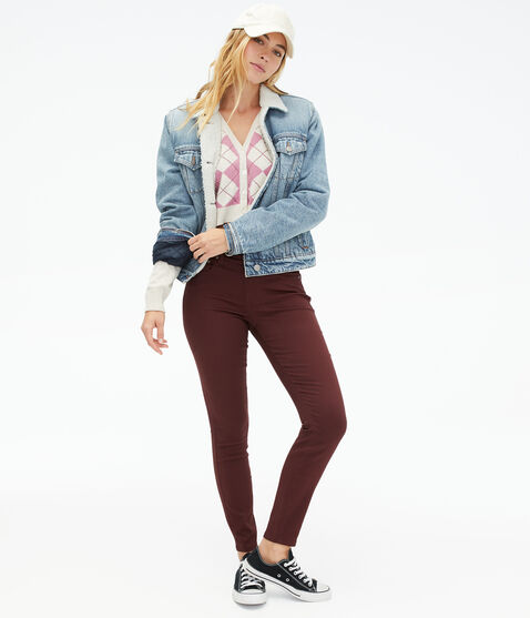 Seriously Stretchy High-Rise Sateen Jegging Seriously Stretchy High-Rise Sateen Jegging