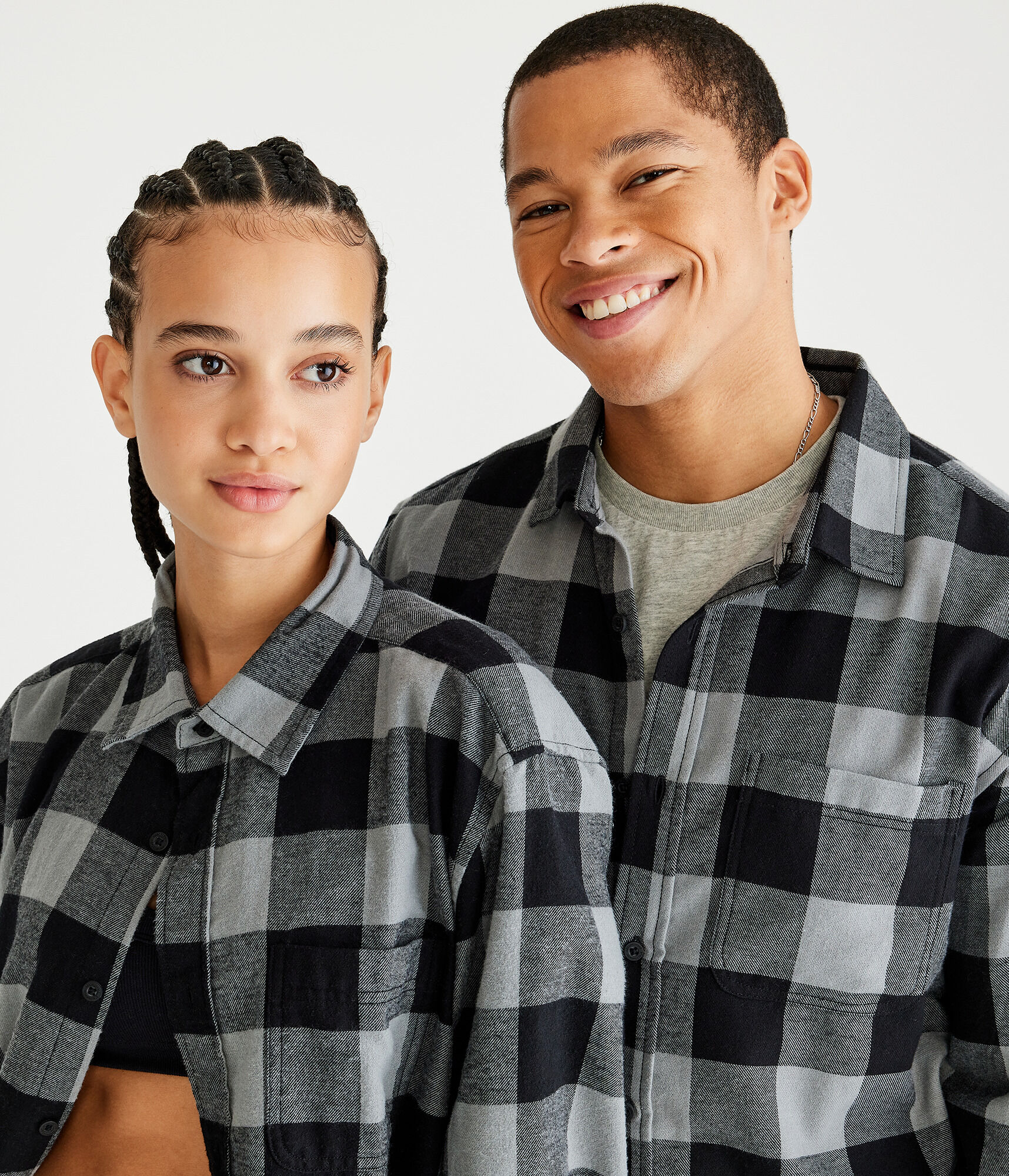 Long Sleeve Buffalo Check Softspun Flannel Shirt