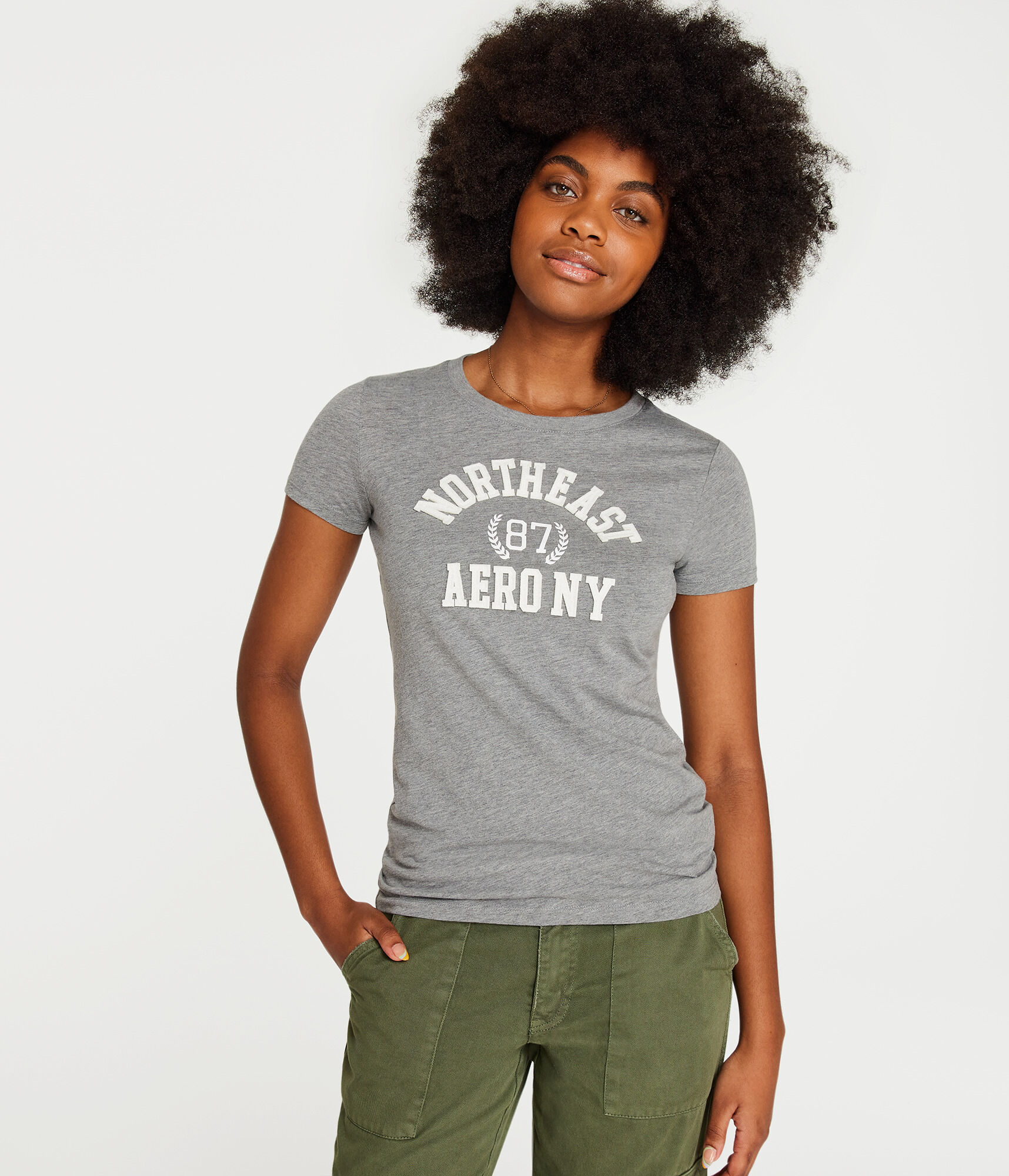 Northeast Aero NY Appliqu&eacute; Graphic Tee