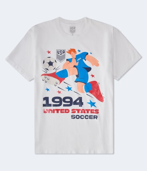 United States Soccer 1994 Relaxed Graphic Tee United States Soccer 1994 Relaxed Graphic Tee