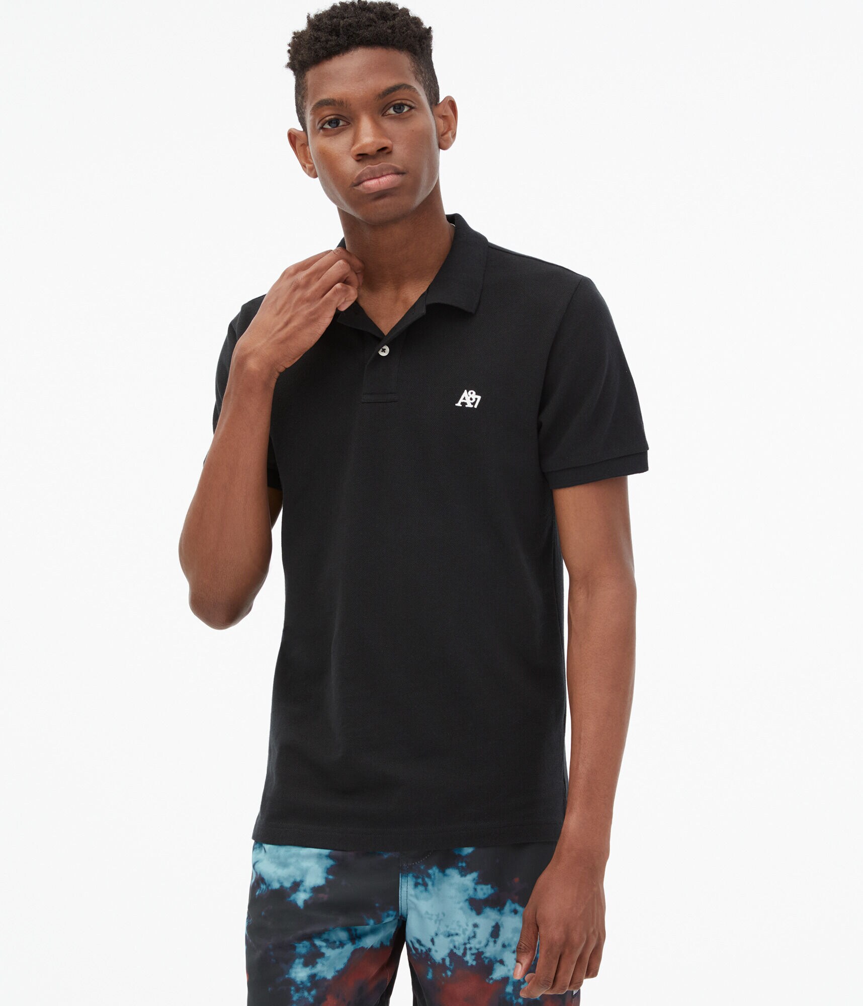 A87 Logo Piqué Polo 3-Pack