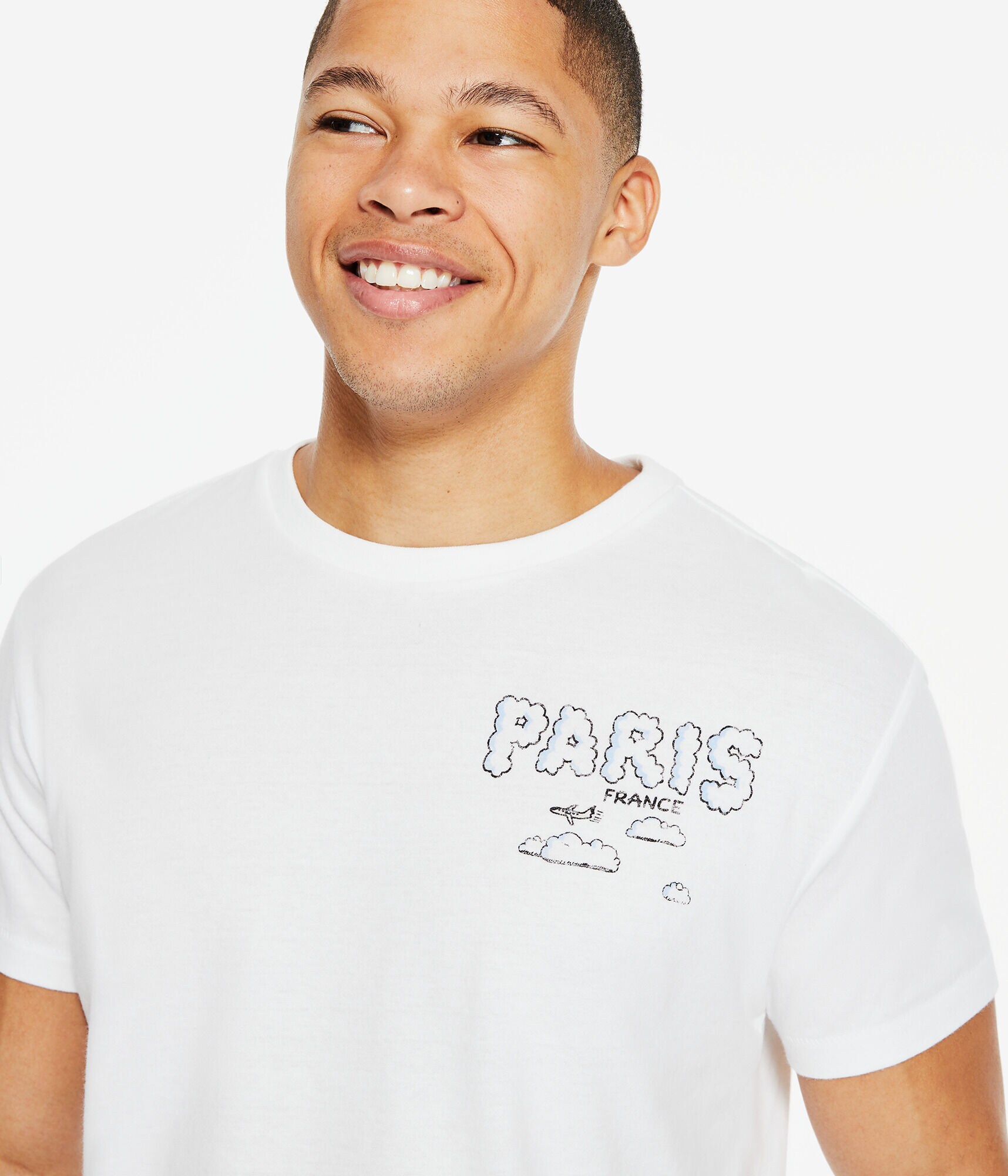 Paris Cloud Graphic Tee