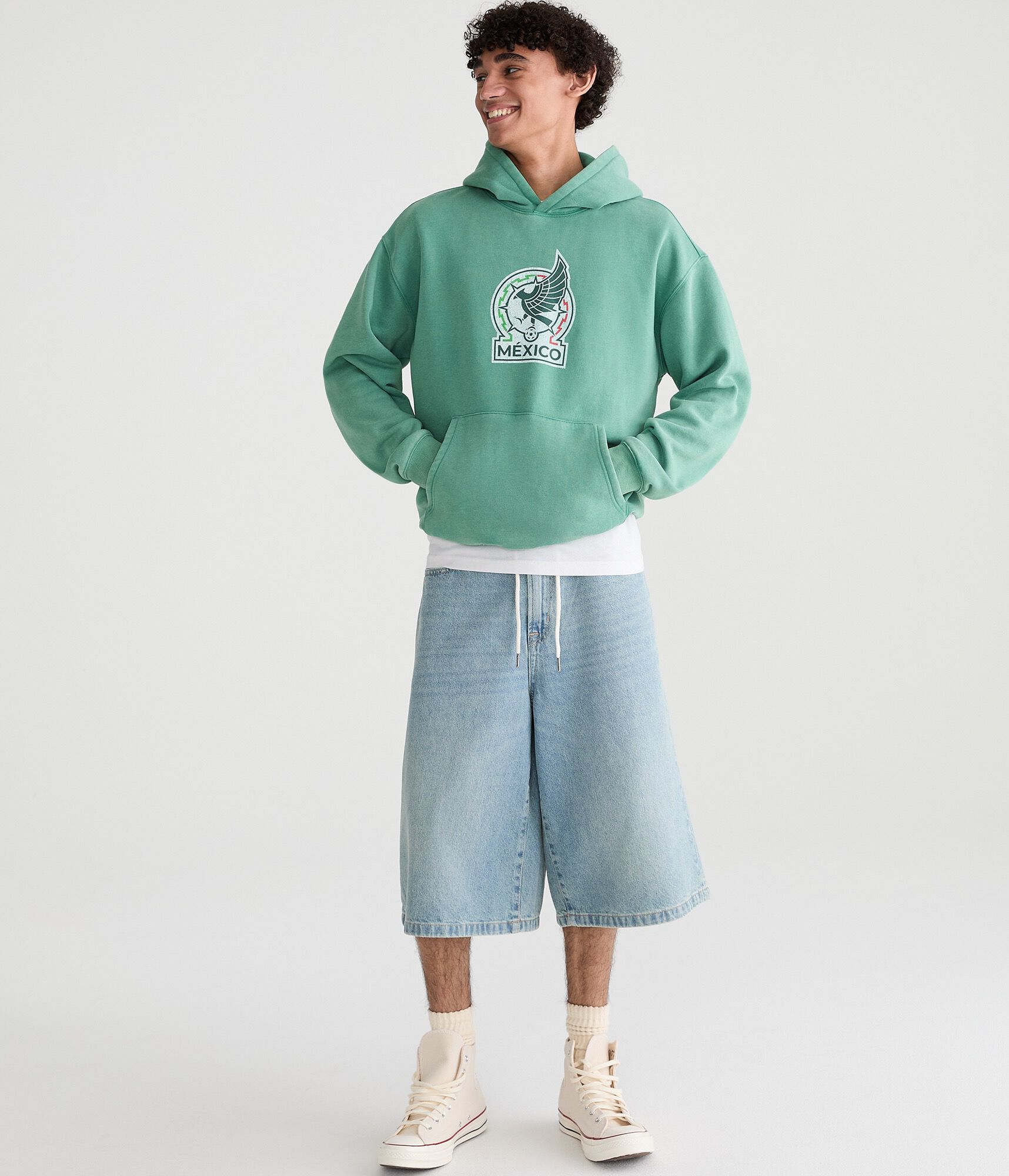 M&eacute;xico El Tricolor Pullover Hoodie