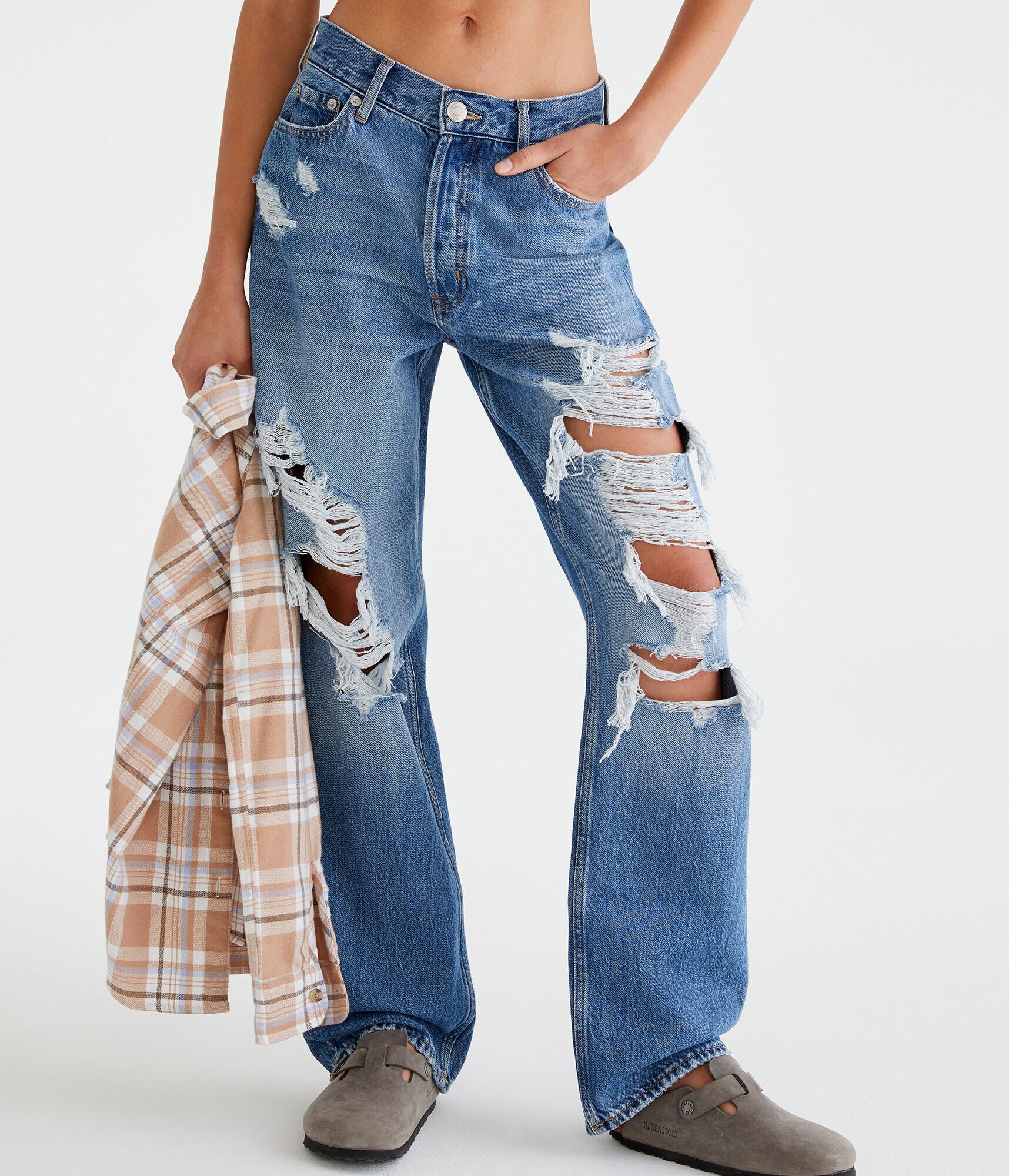 90s high waist jeans