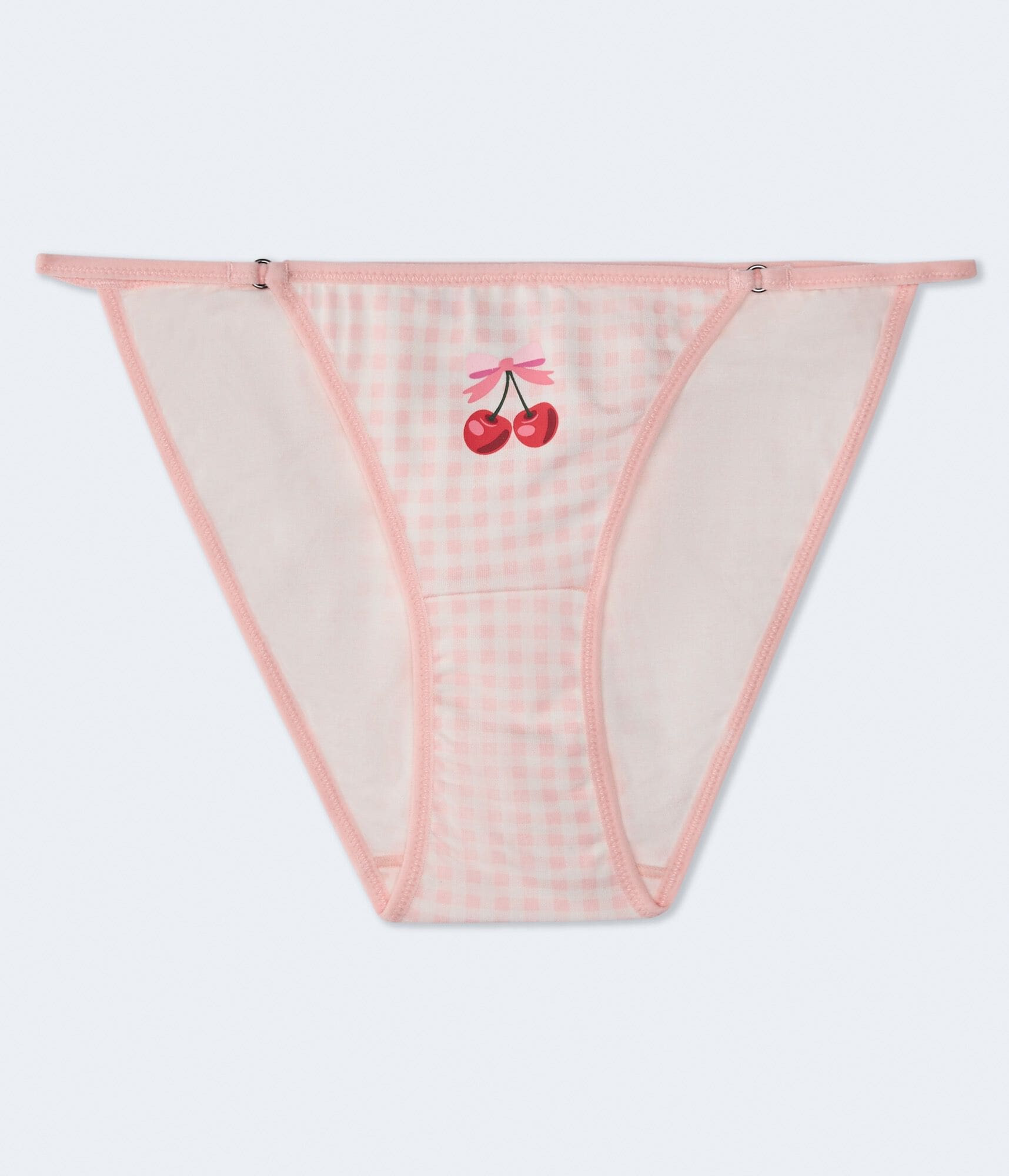 Gingham Cherries String Cheeky