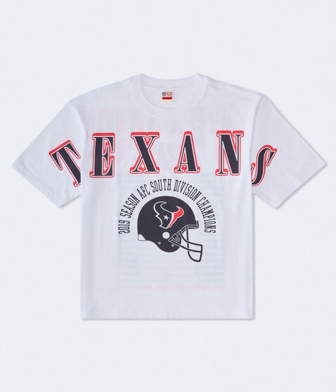 Houston Texans Division Champs Boxy Graphic Tee Houston Texans Division Champs Boxy Graphic Tee