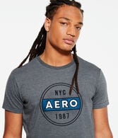 Aero Circle Appliqué Graphic Tee