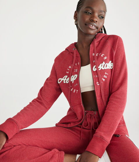 Aeropostale East Coast Full-Zip Hoodie Aeropostale East Coast Full-Zip Hoodie