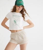 Donald Duck Fitness Club Vintage Fit Graphic Tee