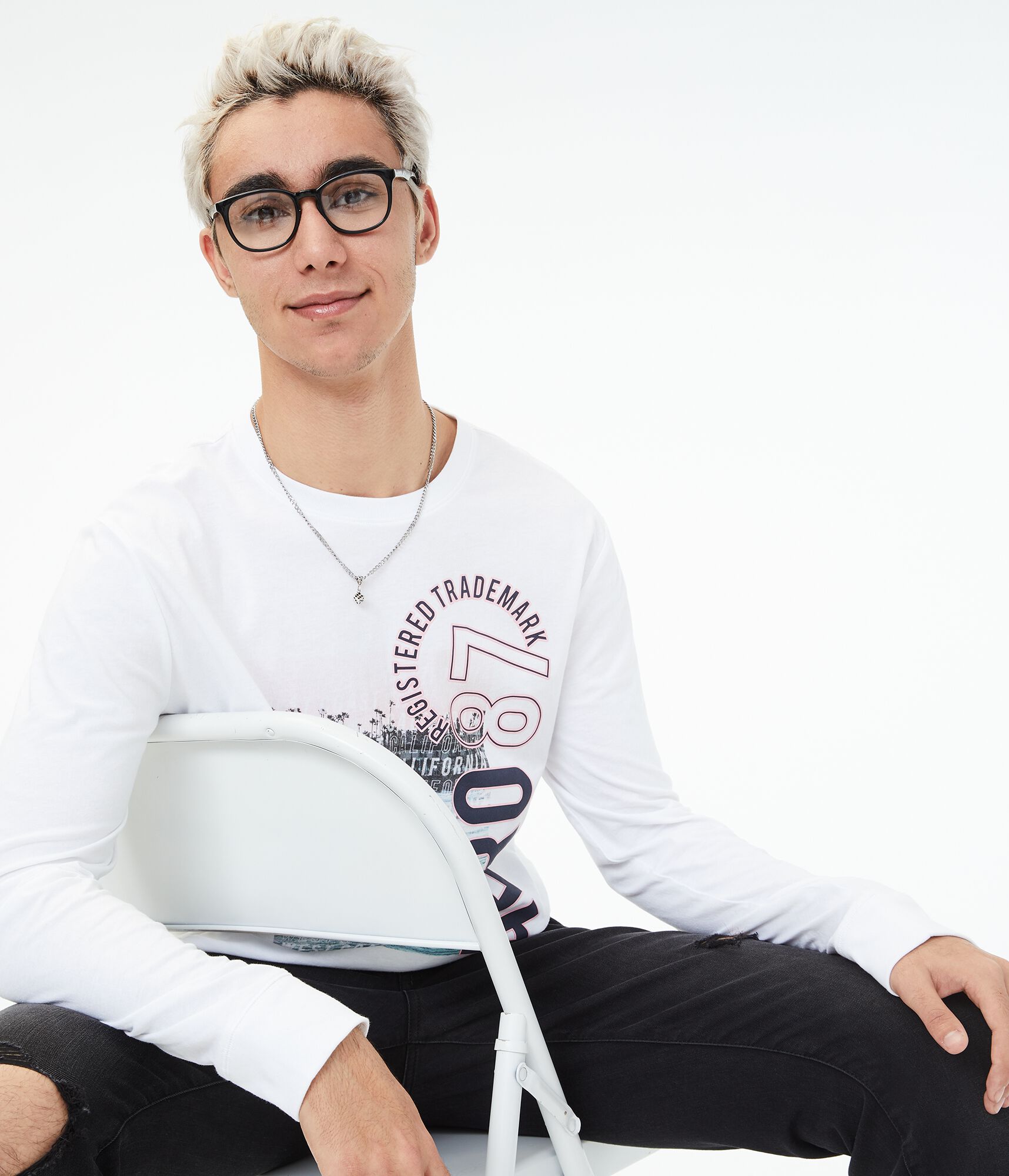 Long Sleeve Aero 87 West Coast Graphic Tee