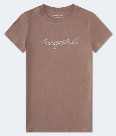 Rhinestone Aeropostale Graphic Tee Rhinestone Aeropostale Graphic Tee
