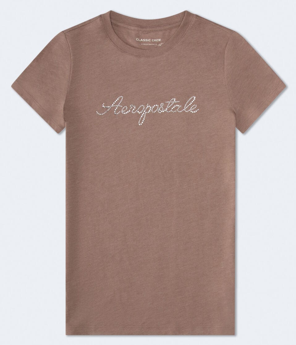 Rhinestone Aeropostale Graphic Tee