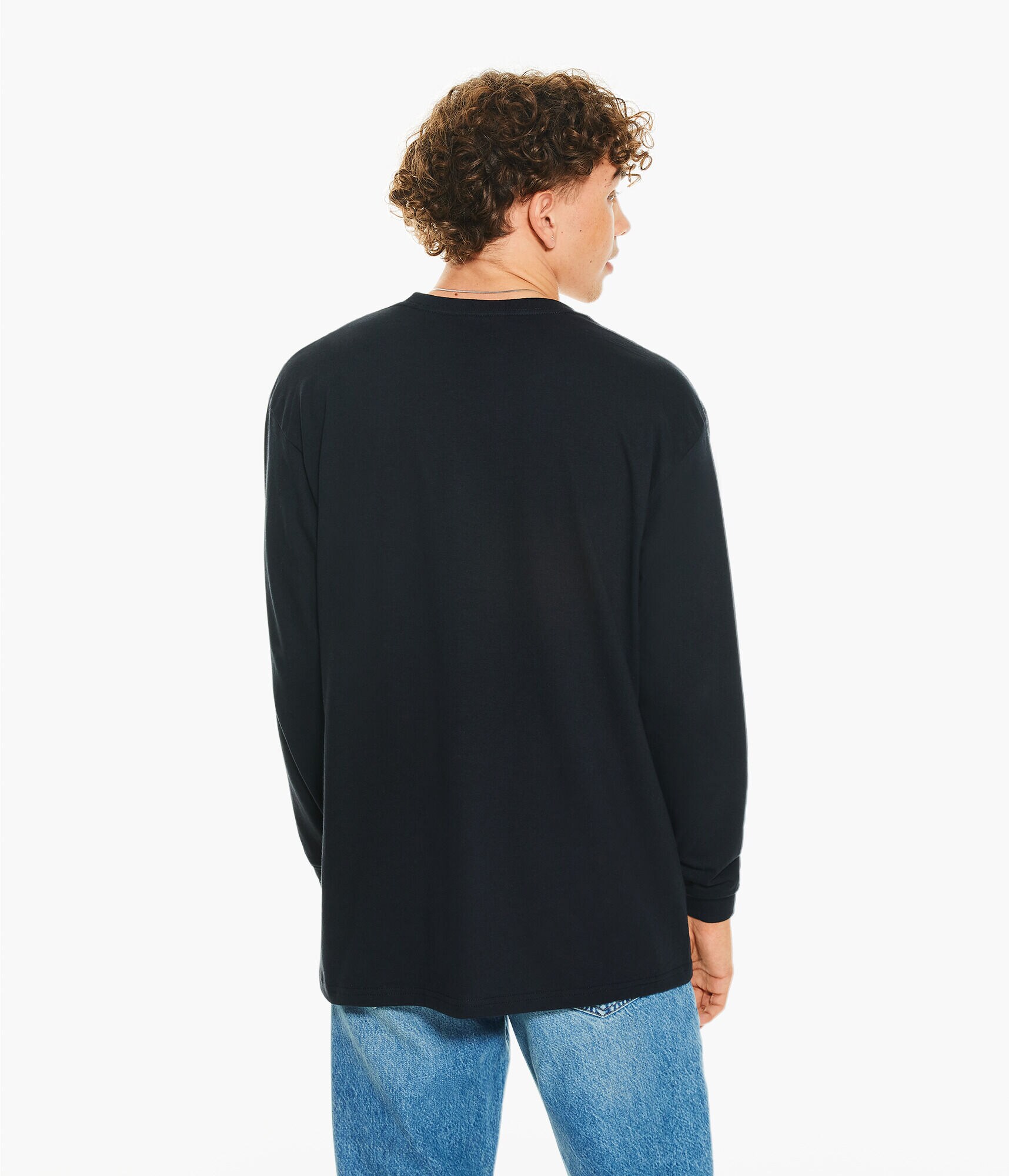 Long Sleeve Black Panther Wakanda Warrior Graphic Tee