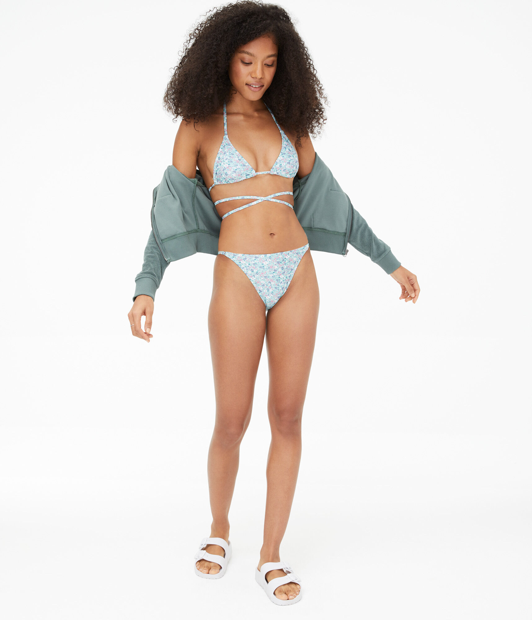 Floral Cheekiest Bikini Bottom