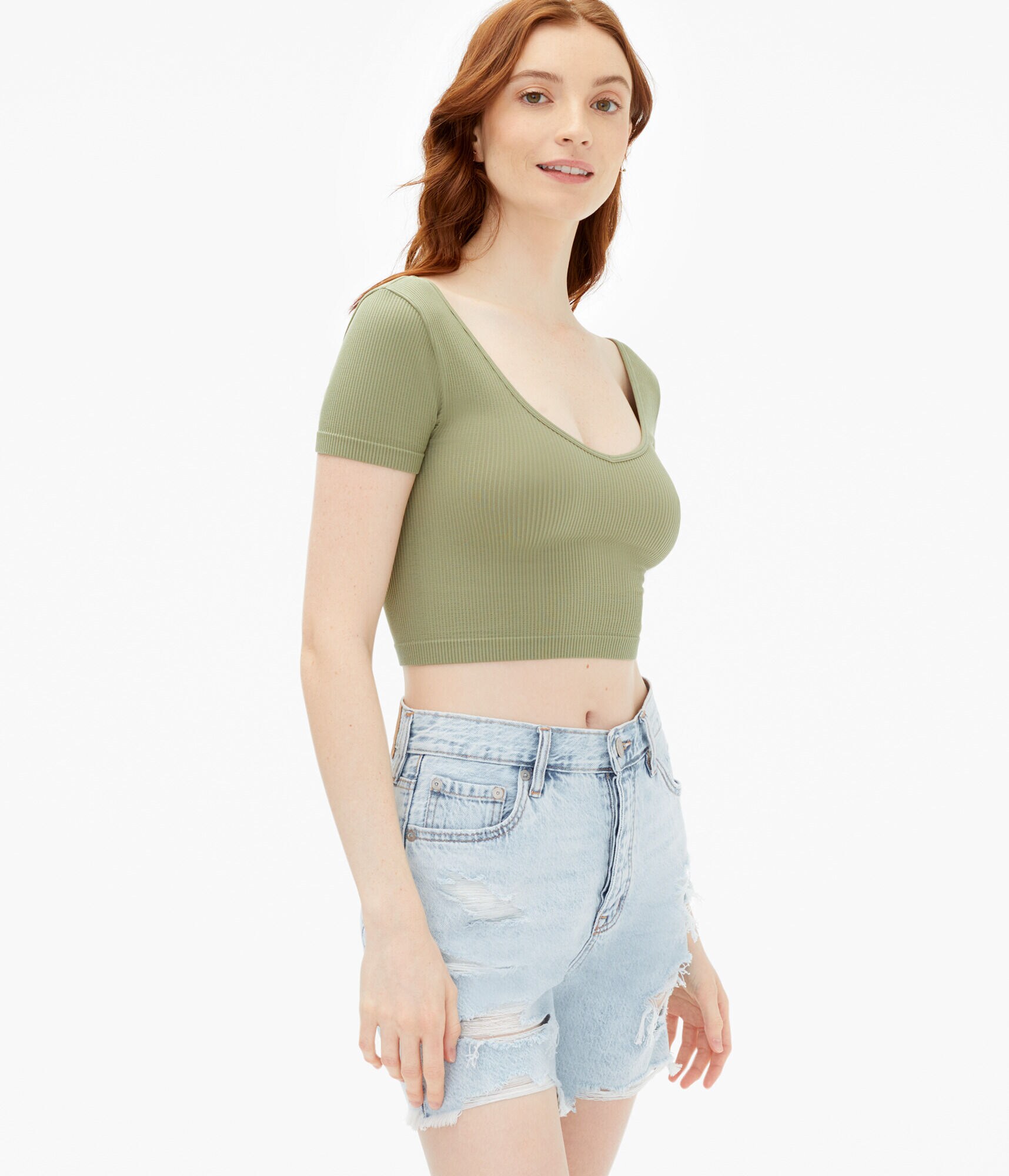 Wear 3 Ways Cropped Tee