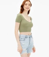 Wear 3 Ways Cropped Tee