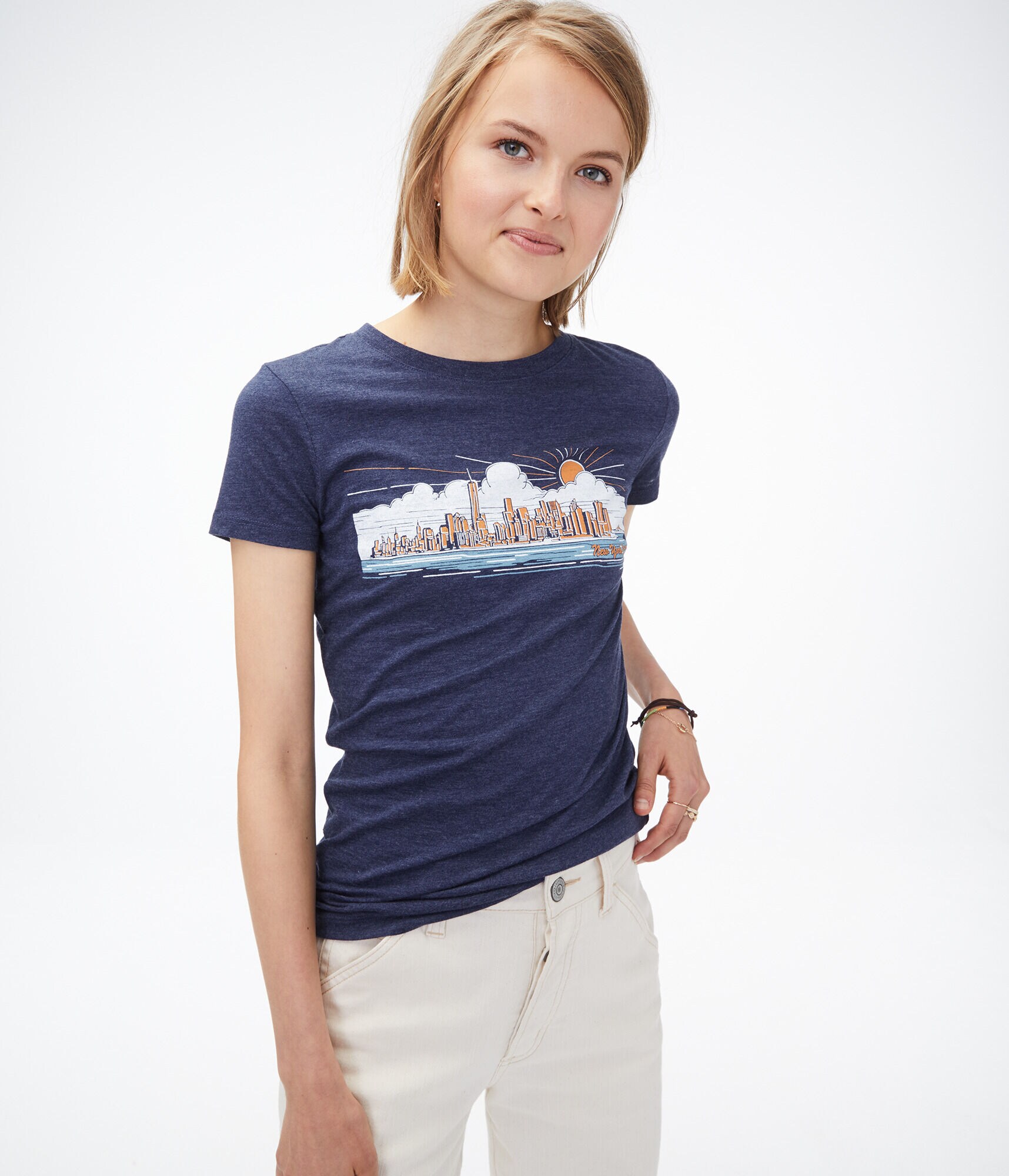 New York City Skyline Graphic Tee