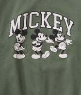 Mickey Mouse Oversized Crew Sweatshirt