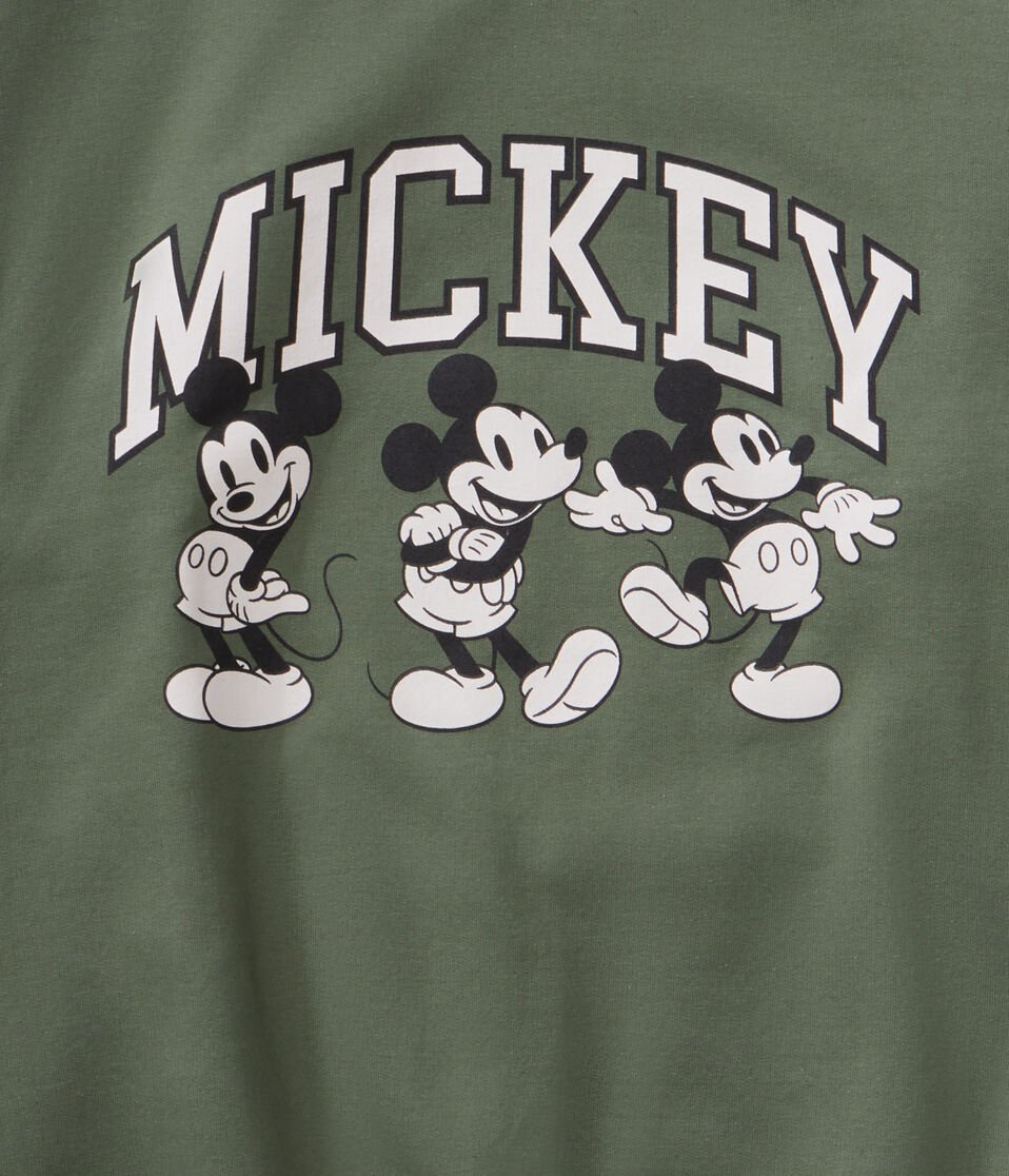 Mickey Mouse Oversized Crew Sweatshirt