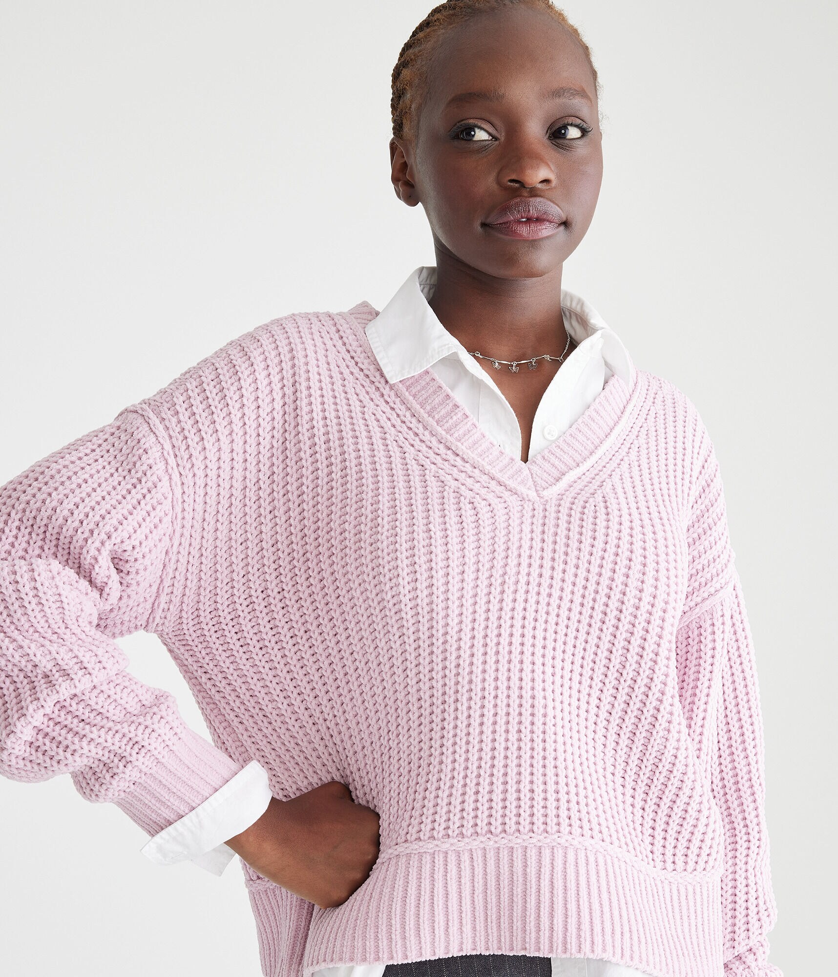 トップス aclent Chenille map loose sweat shirt aclent Chenille map loose sweat shirt