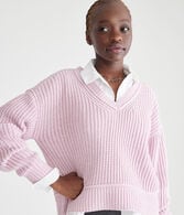 Chenille V-Neck Sweater