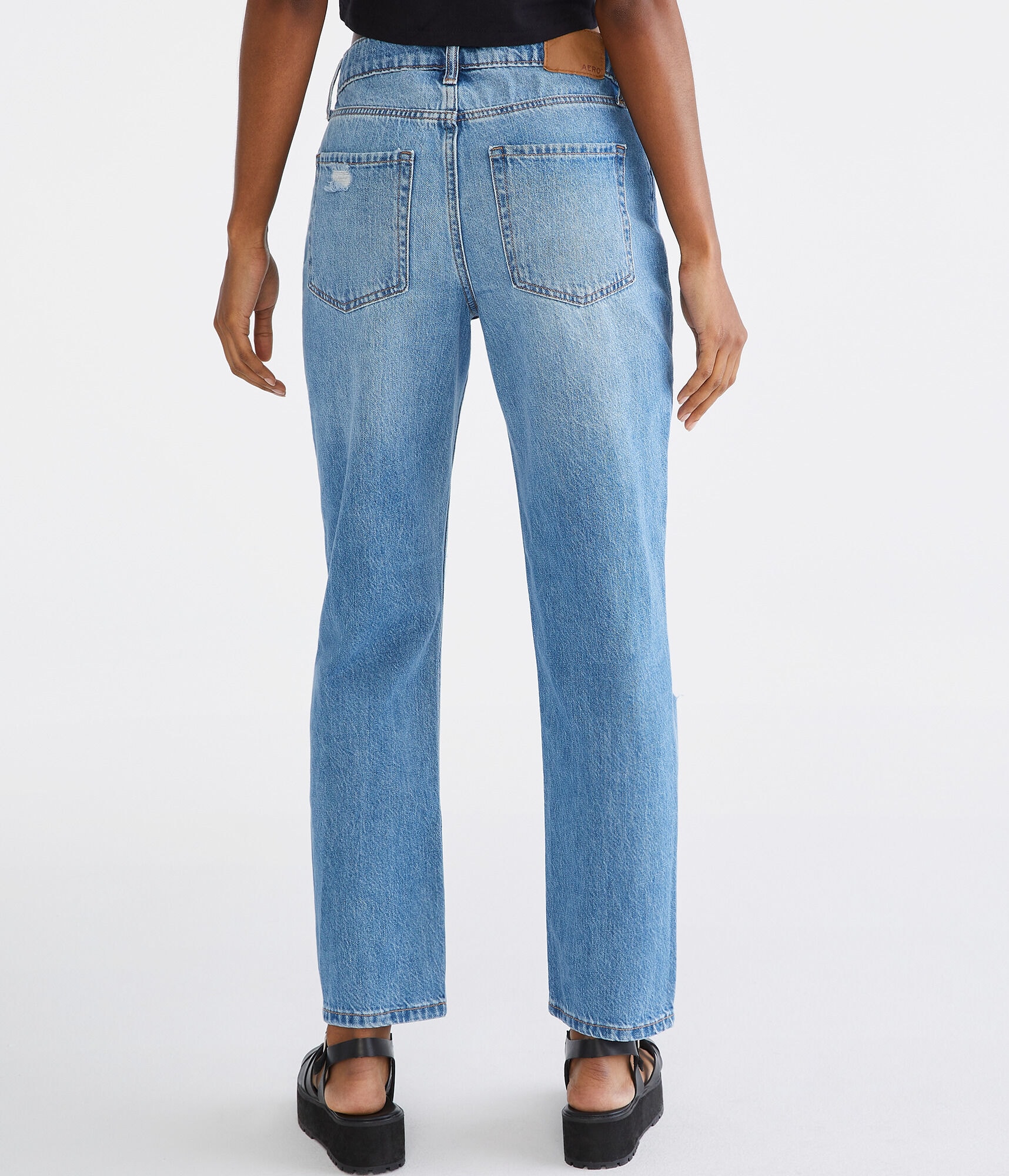 High-Waisted Mom Jean