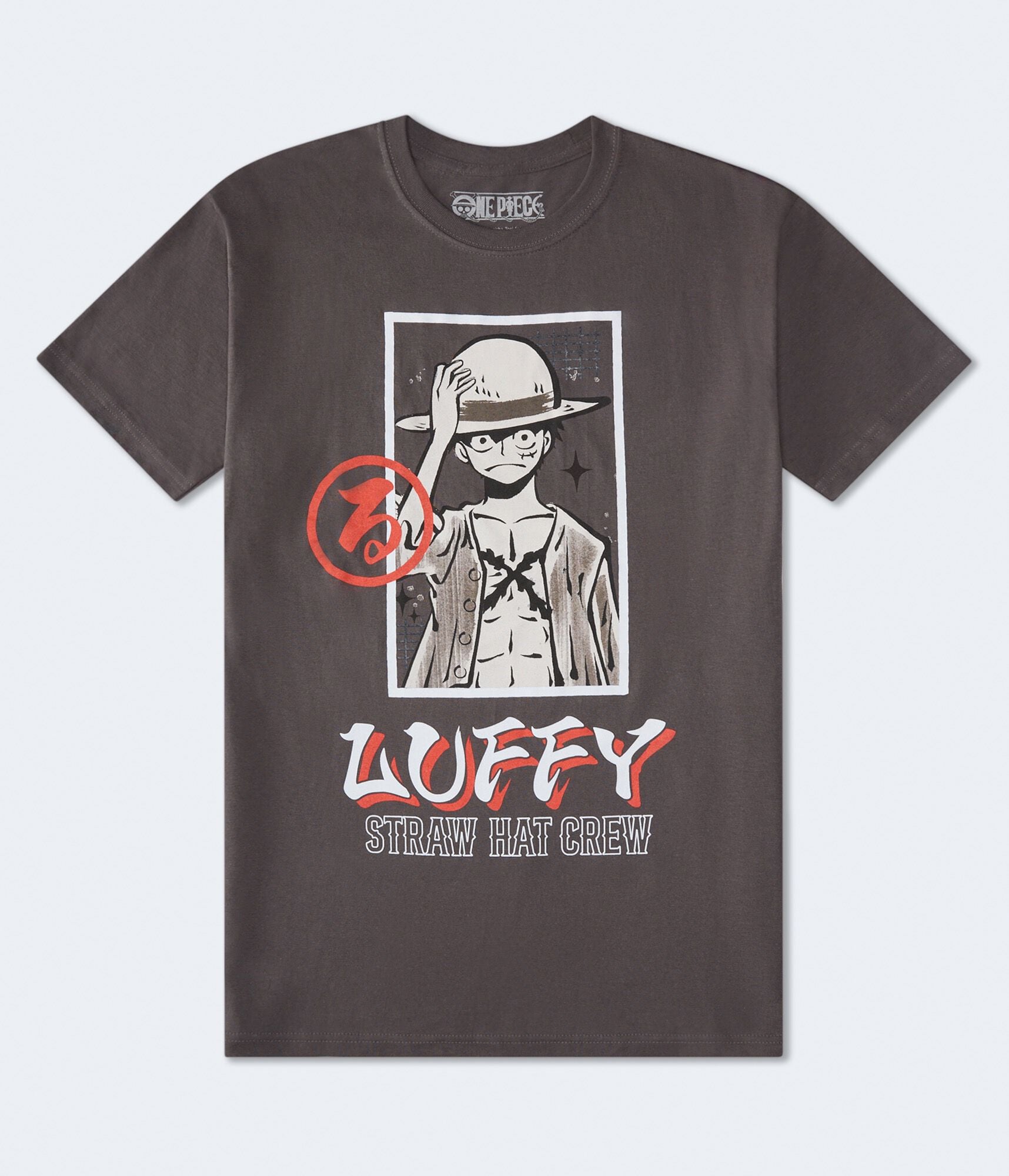 One Piece Luffy Relaxed Graphic Tee
