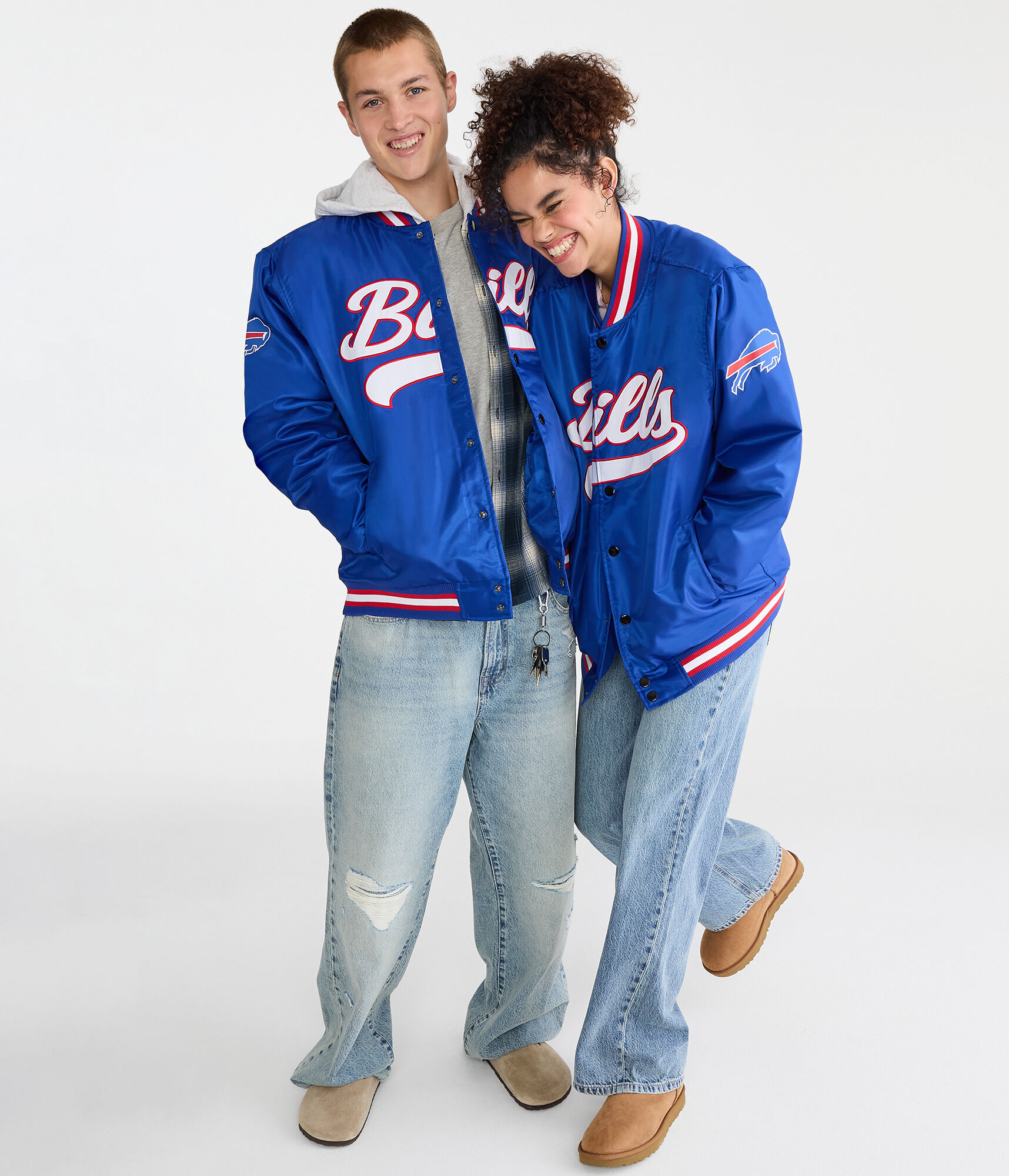 Buffalo Bills Satin Bomber Jacket