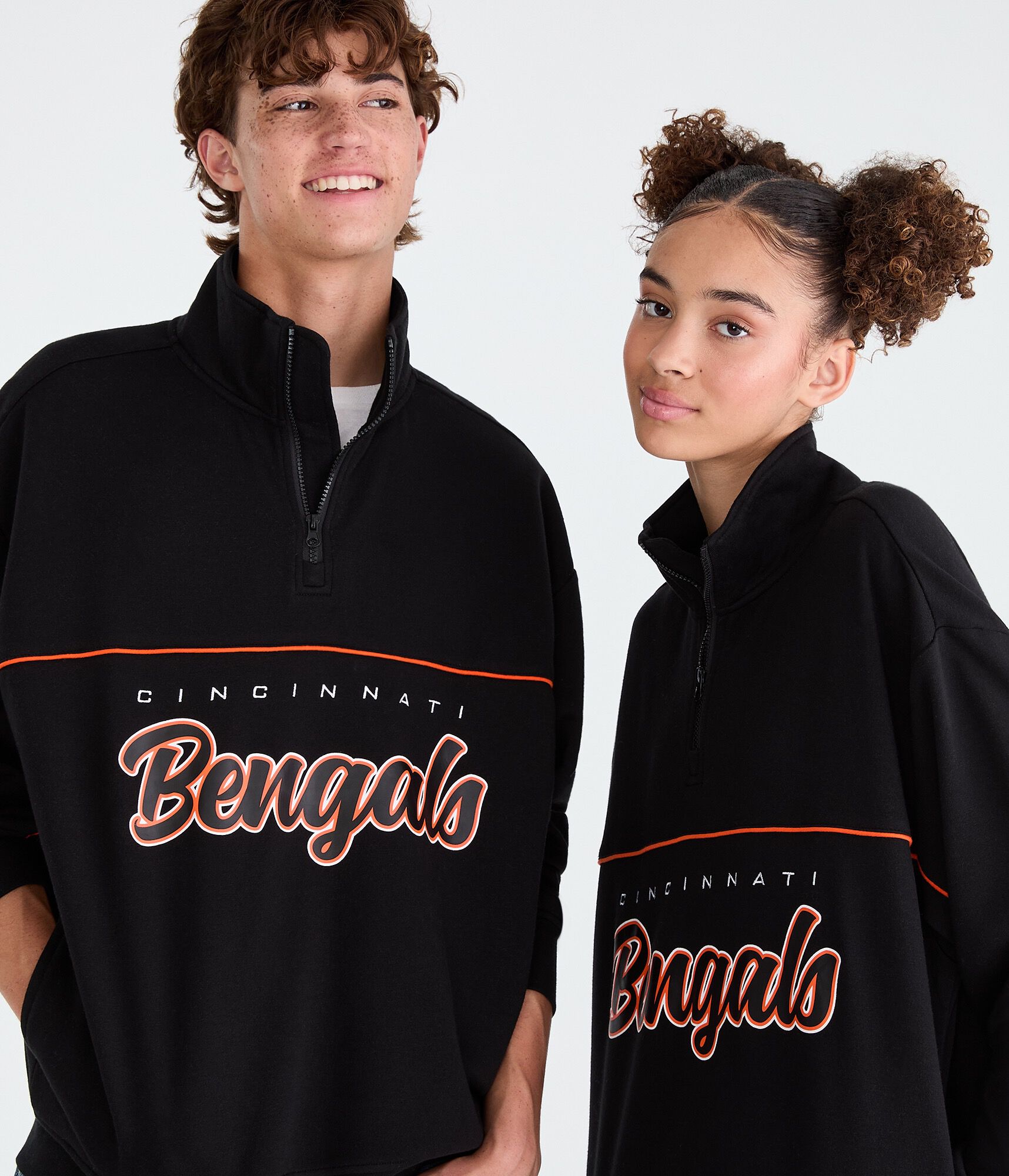 Cincinnati Bengals Quarter-Zip Sweatshirt