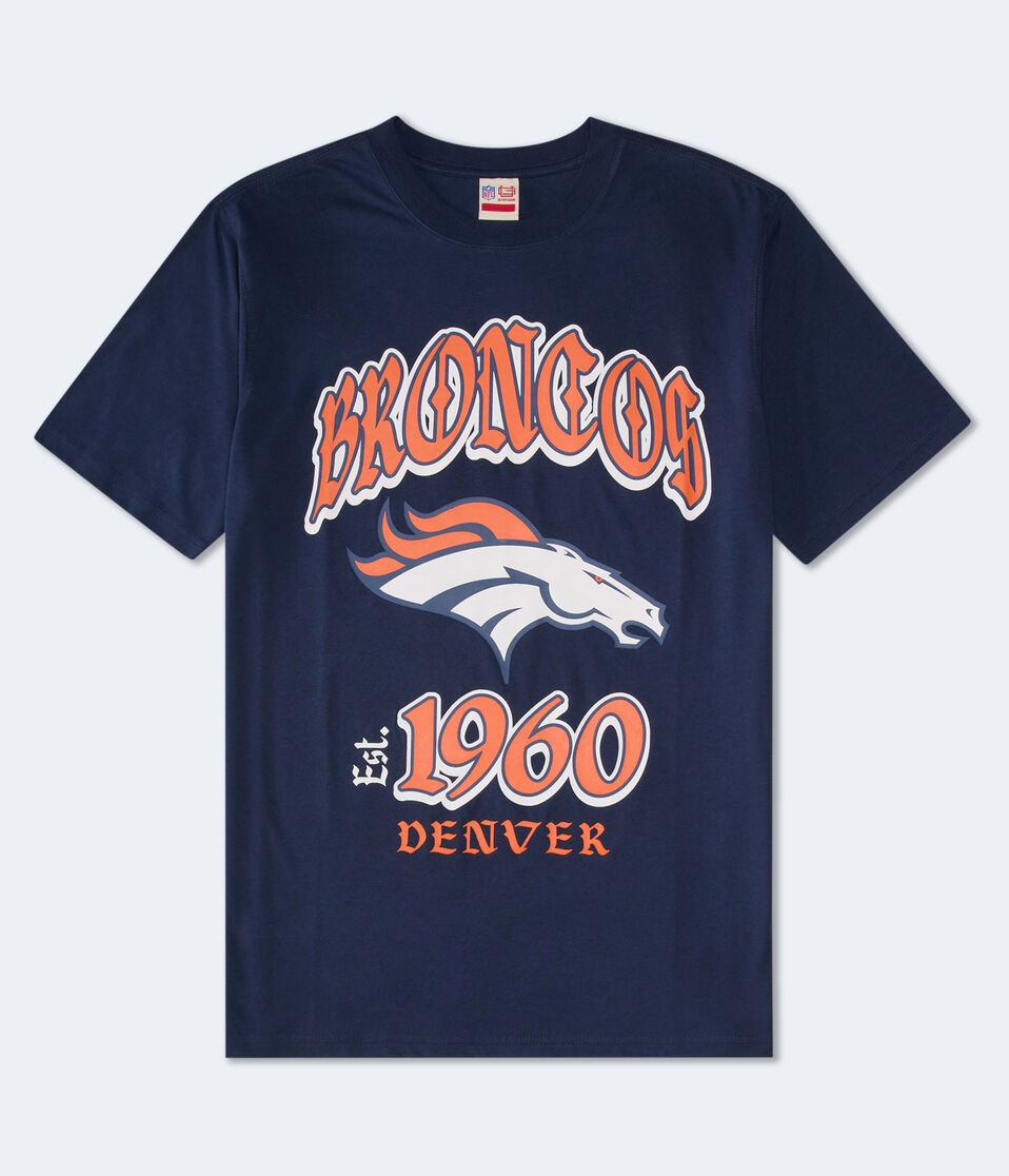 Denver Broncos Helmet Relaxed Graphic Tee