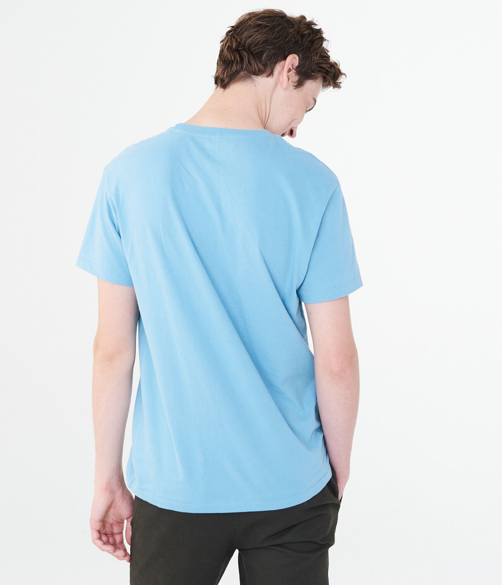 Aeropostale Heathered Bear Graphic Tee