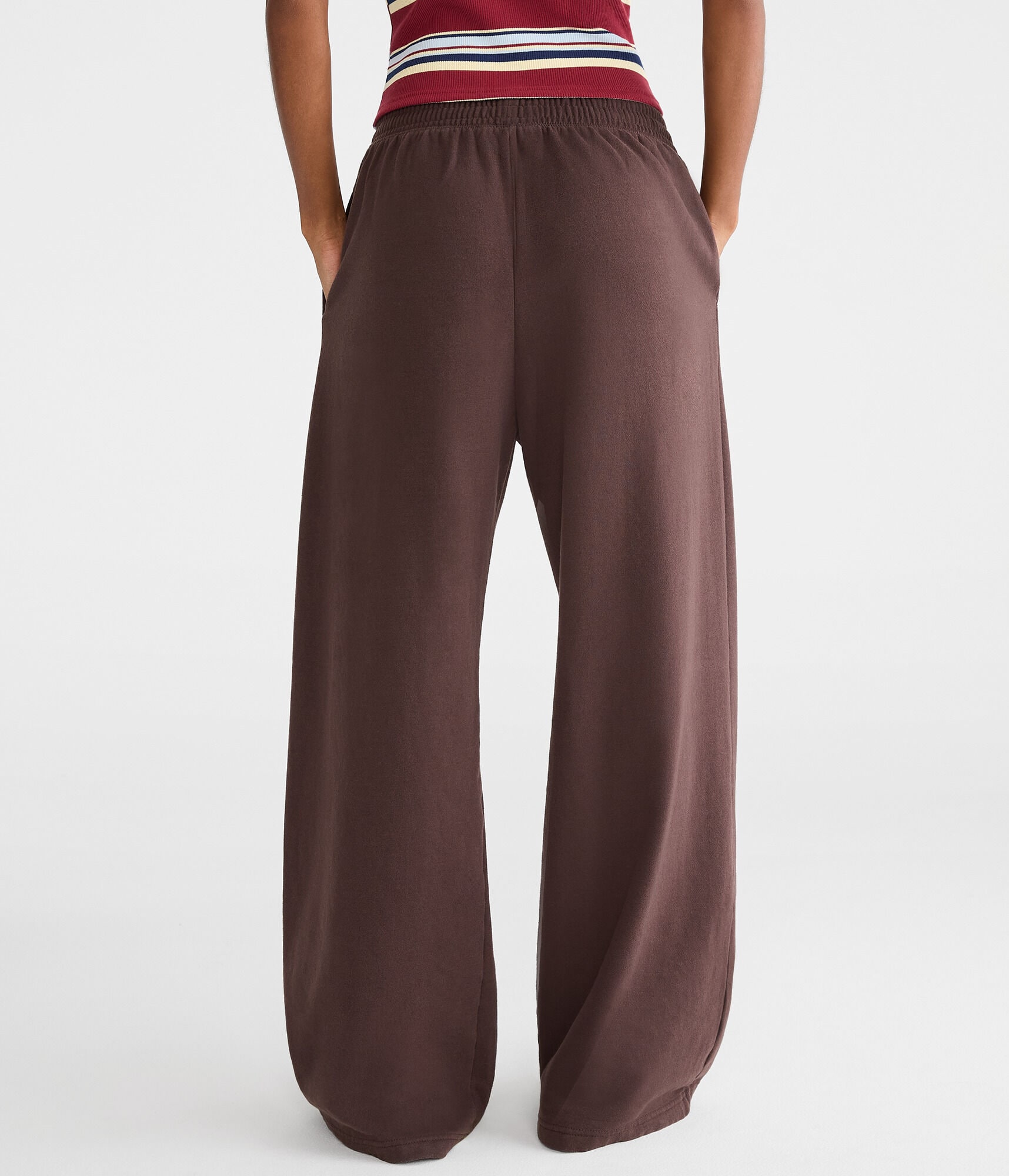 Cloud Soft Mid-Rise Wide Leg Sweatpants