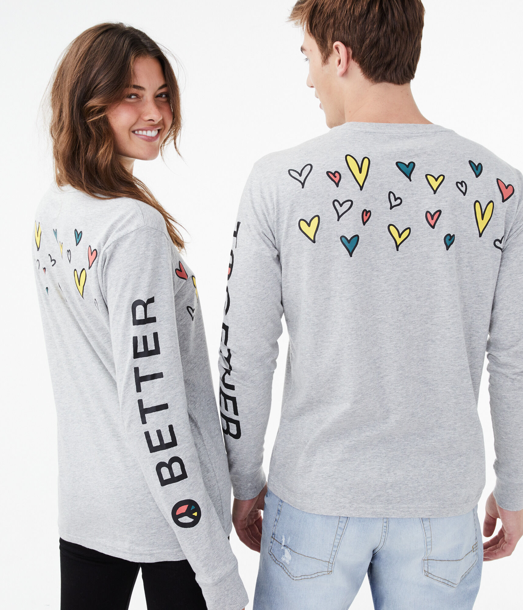 Long Sleeve Aero One Better Together Graphic Tee