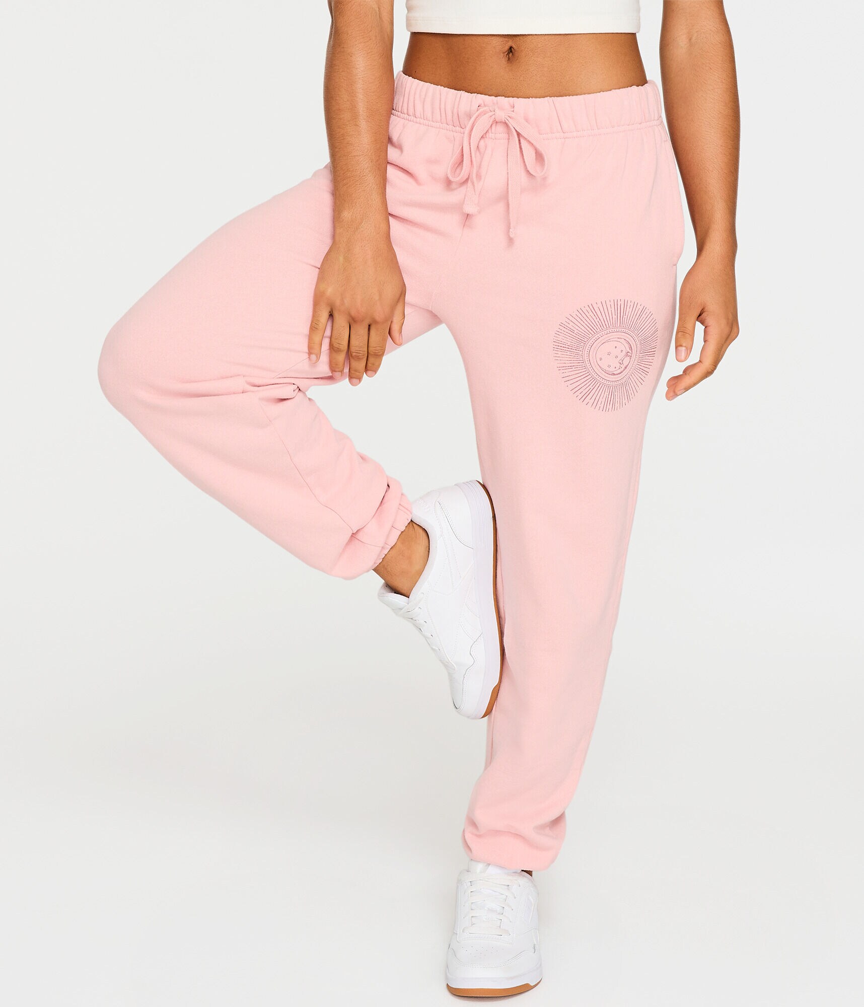 Celestial Rays Boyfriend Cinched Sweatpants