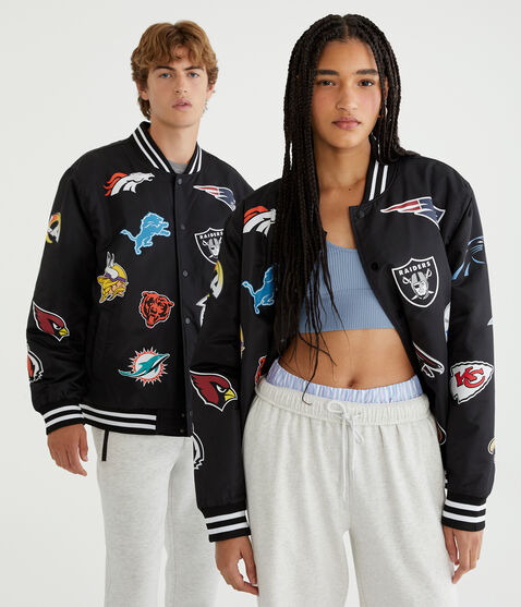 NFL Team Logos Bomber Jacket NFL Team Logos Bomber Jacket