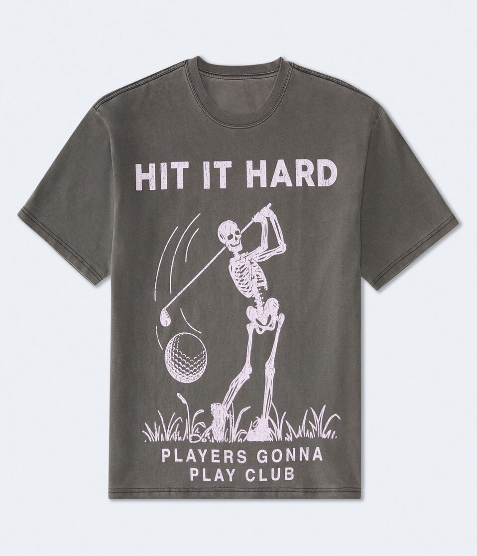 Golf Skeleton Graphic Tee