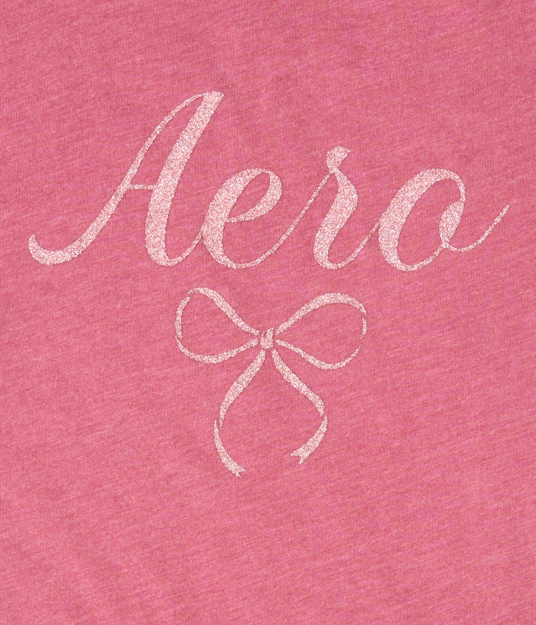 Aero Bow Glitter Graphic Tee