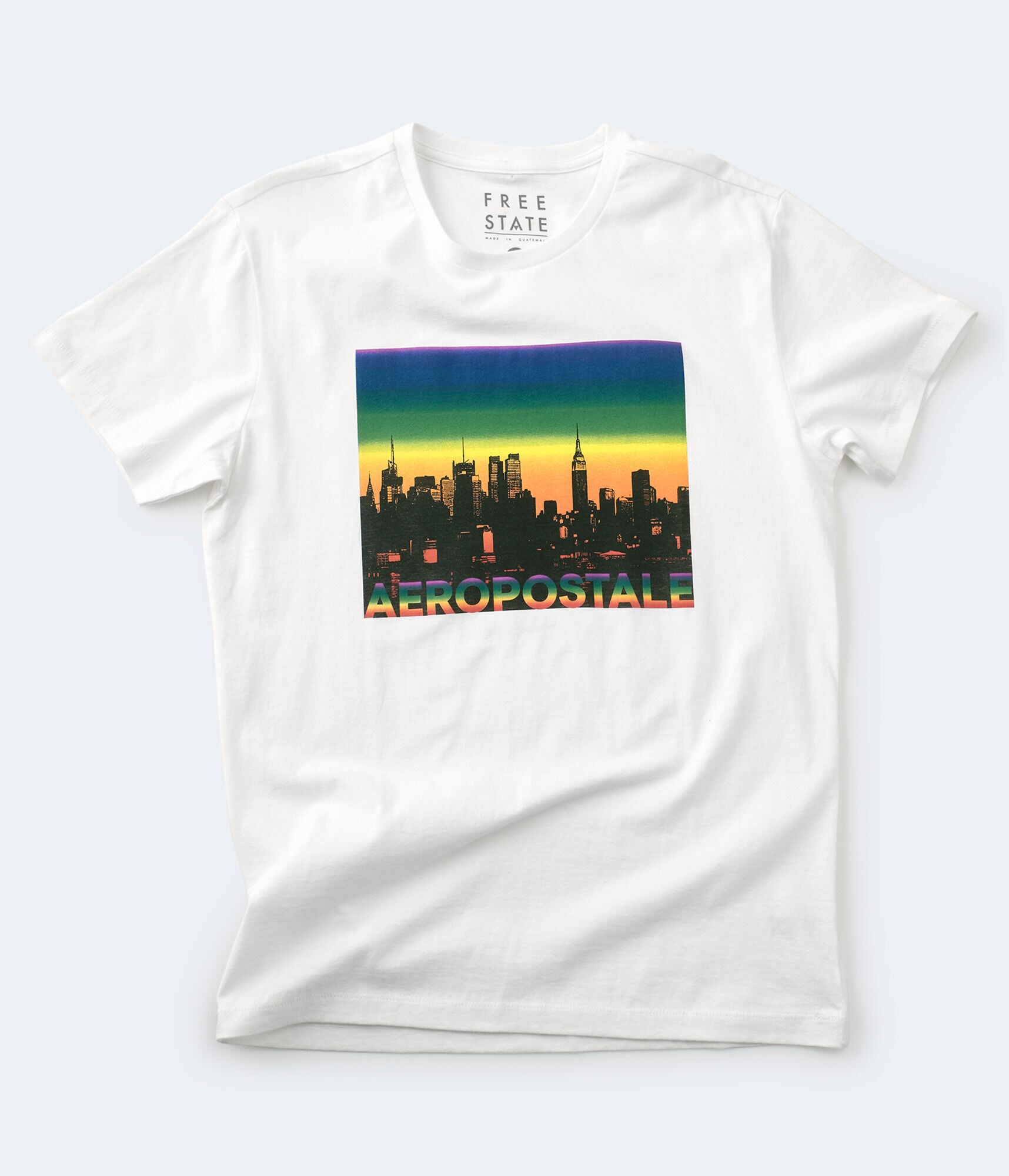 NYC Skyline Pride Graphic Tee