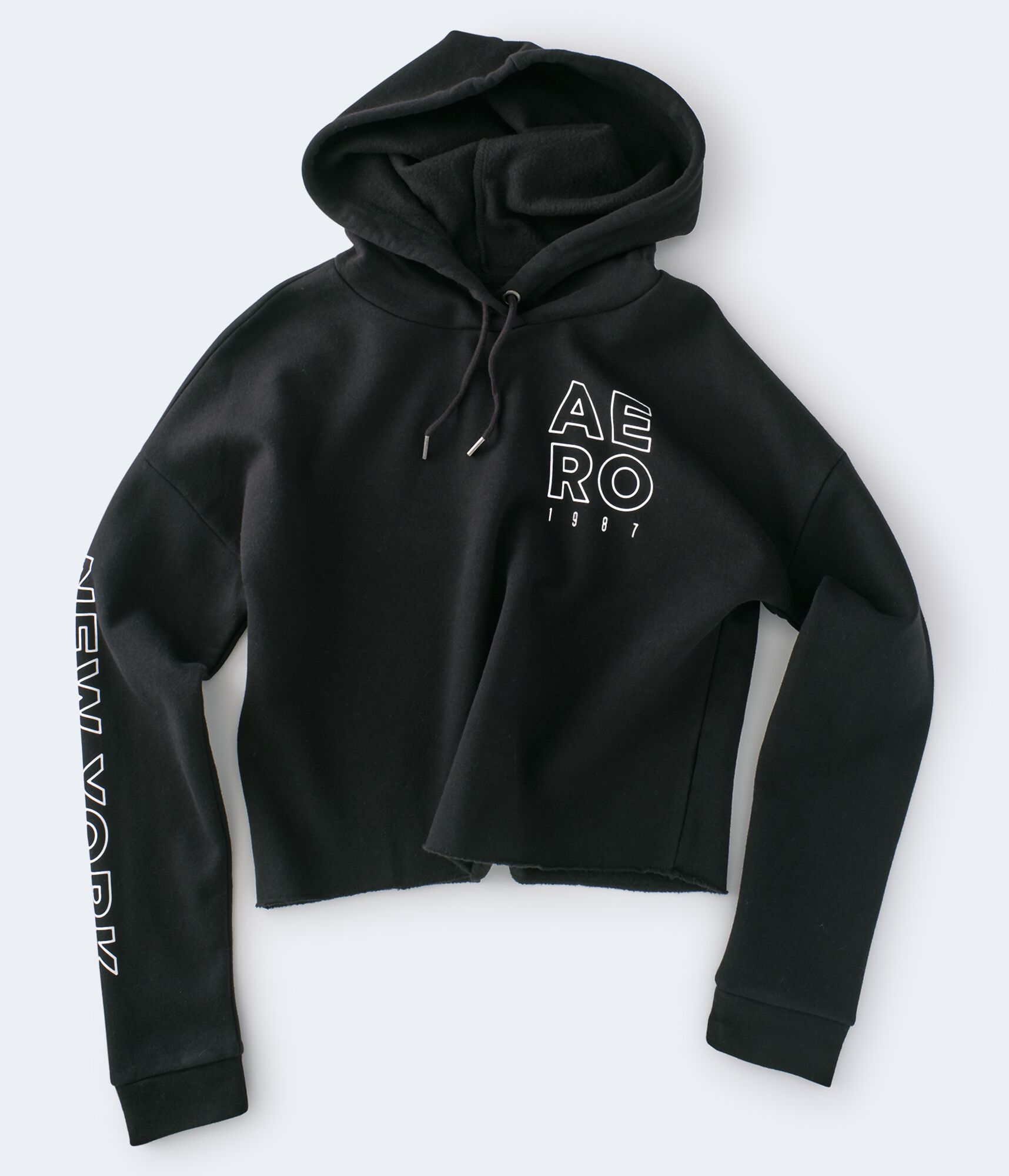 Stacked Aero Logo Pullover Hoodie