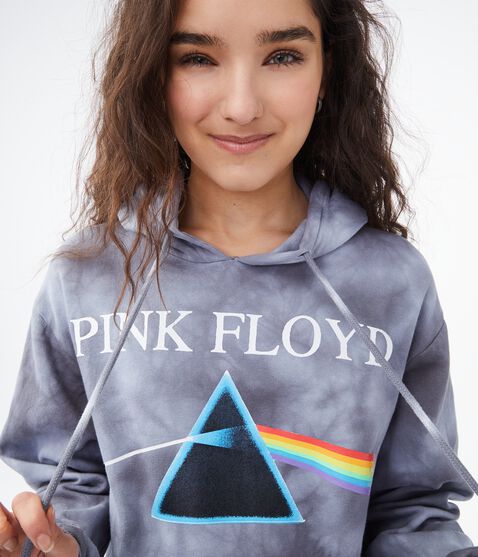 Pink Floyd Tie-Dye Oversized Pullover Hoodie Pink Floyd Tie-Dye Oversized Pullover Hoodie