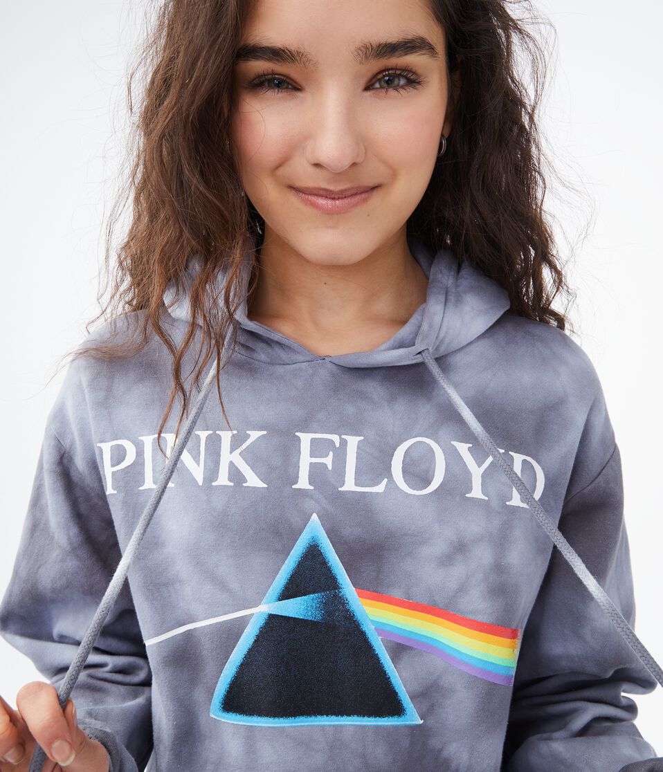 Pink Floyd Tie-Dye Oversized Pullover Hoodie