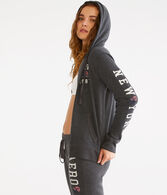 Aero 1987 Flower Full-Zip Hoodie