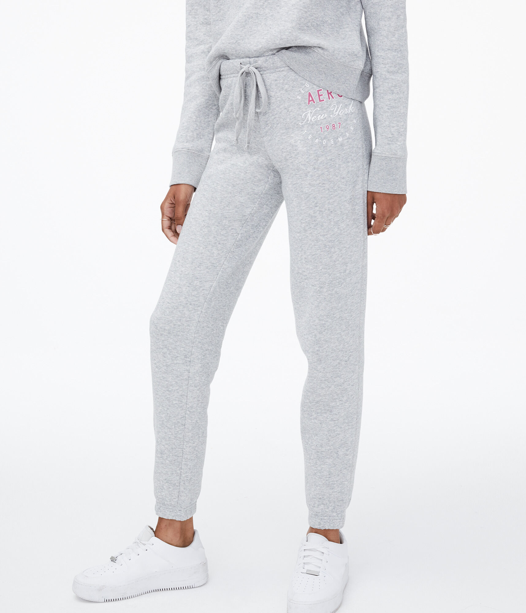 Aero New York Circle Cinch Sweatpants