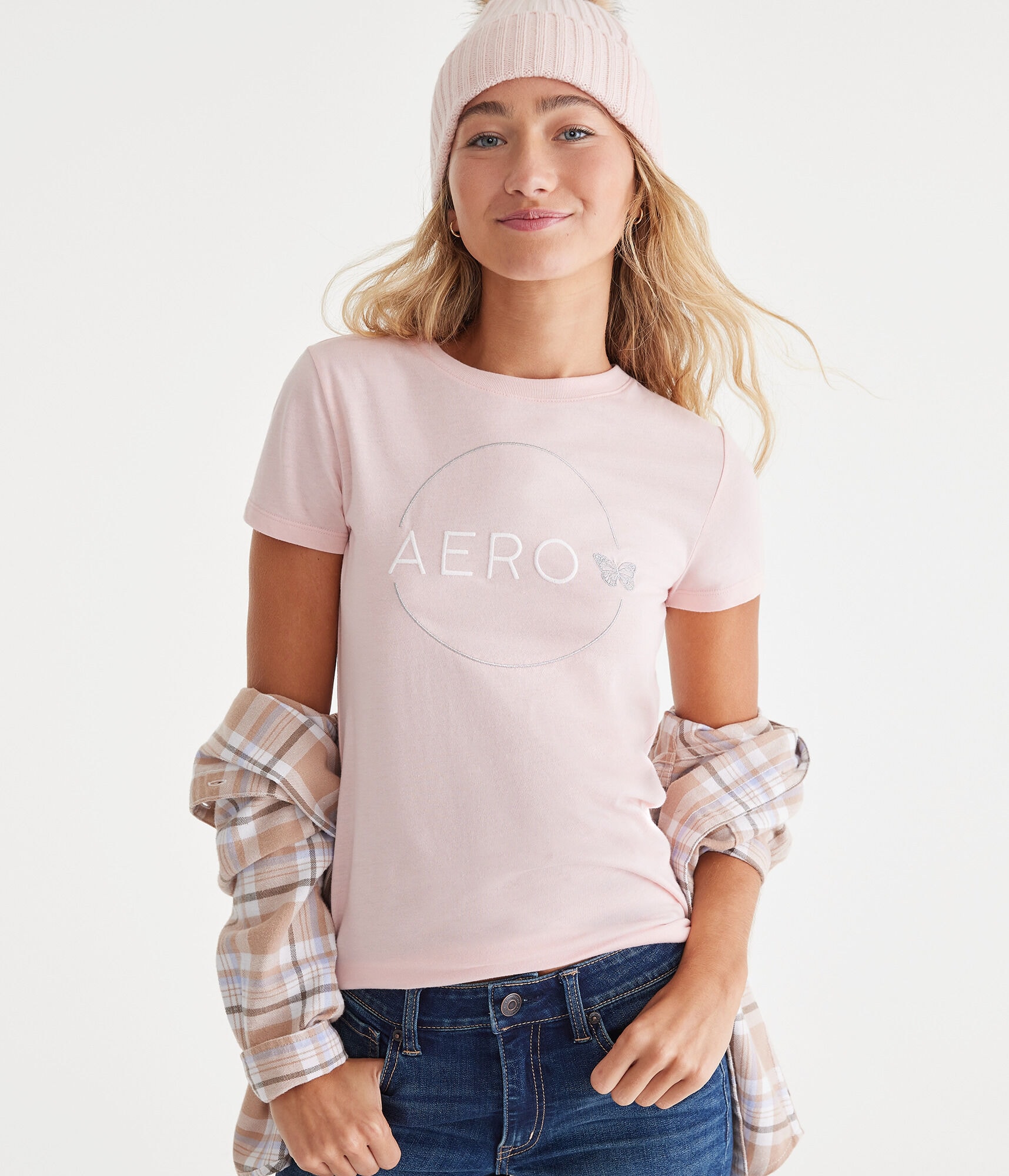 Aero Butterfly Circle Graphic Tee