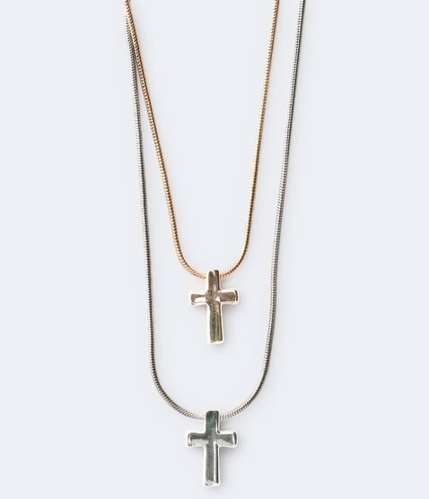 Cross Necklace 2-Pack Cross Necklace 2-Pack
