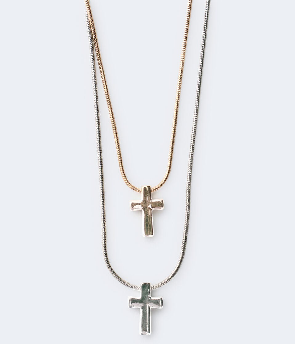 Cross Necklace 2-Pack