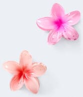 Hibiscus Flower Claw Hair Clip 2-Pack