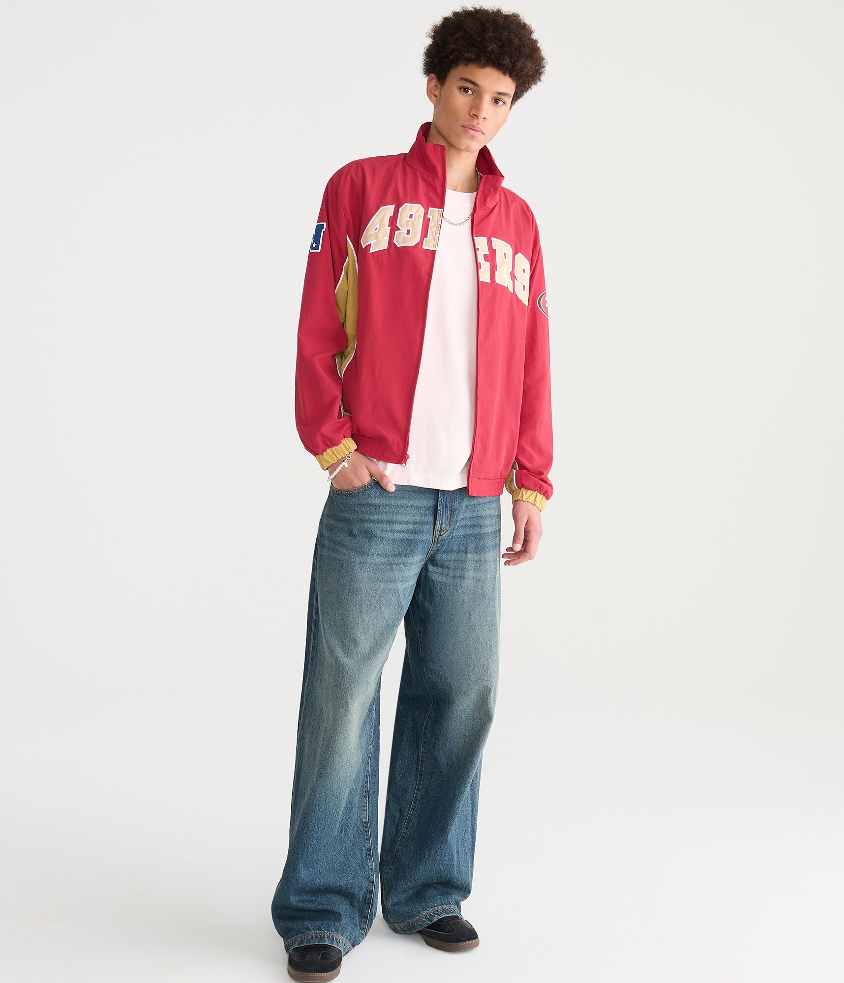 San Francisco 49ers Full-Zip Track Jacket
