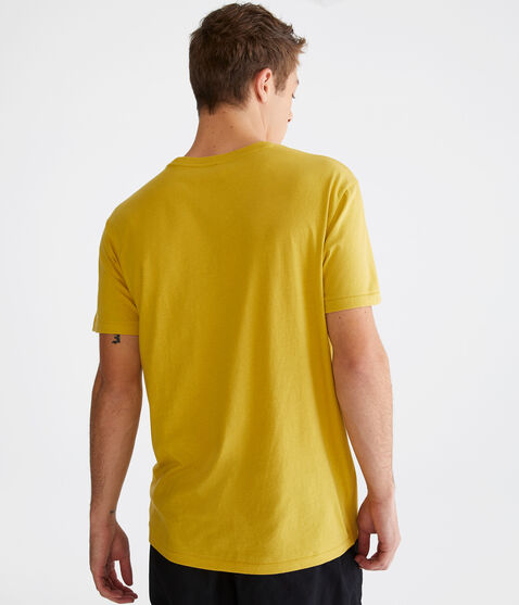 Aero NYC Floral Square Graphic Tee Aero NYC Floral Square Graphic Tee